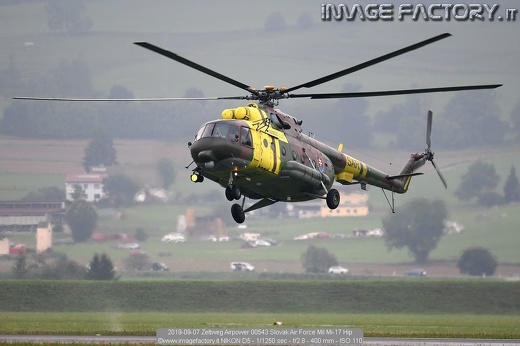 2019-09-07 Zeltweg Airpower 00543 Slovak Air Force Mil Mi-17 Hip